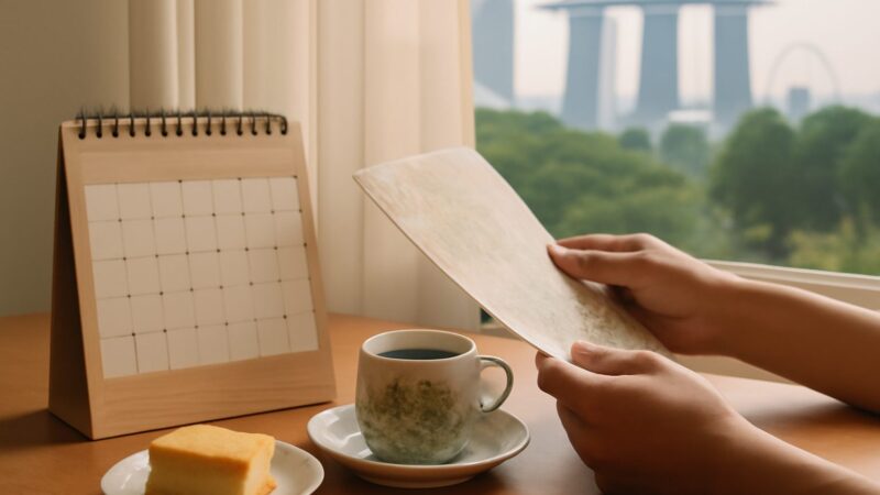 A Calendar of Major Events in Singapore