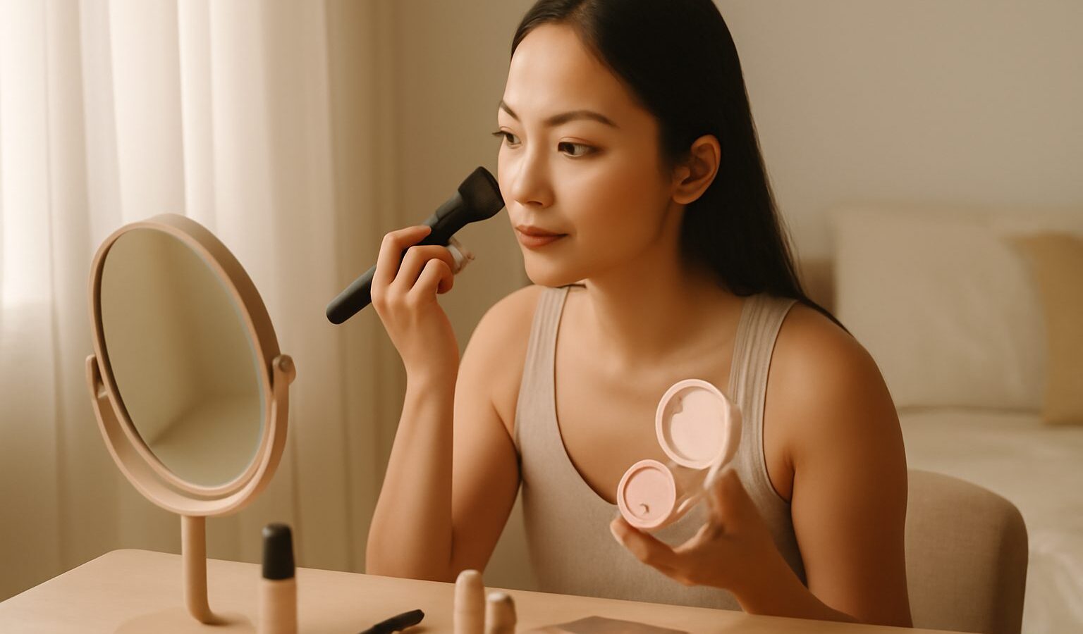 A Five-Minute Everyday Makeup Routine