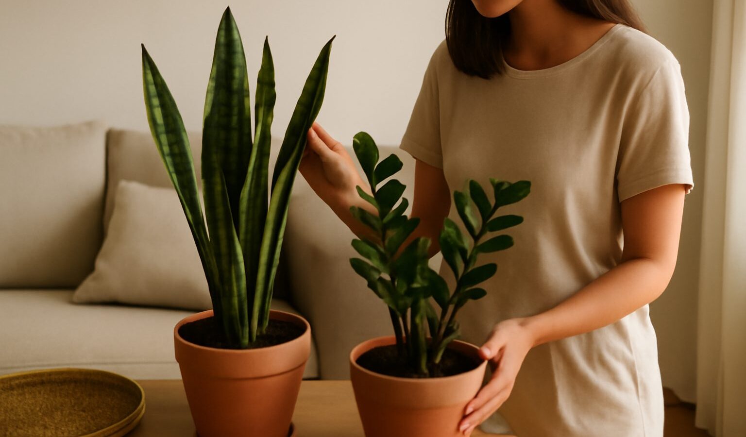 A Guide to Snake Plants and ZZ Plants