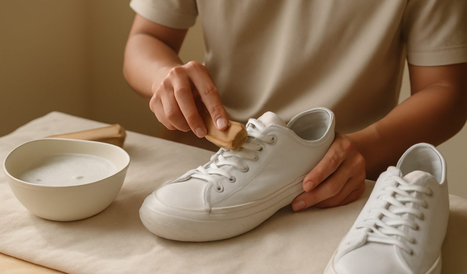 How to Clean and Whiten Sneakers