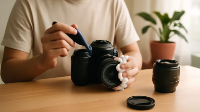 How to Clean Your Camera and Lens