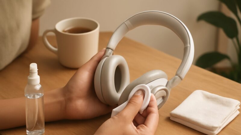 How to Clean and Maintain Your Headphones