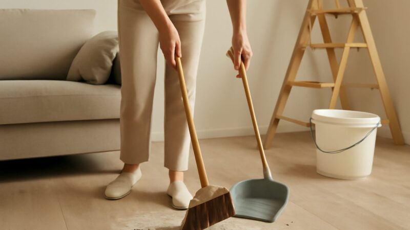 How to Clean Up After a Renovation