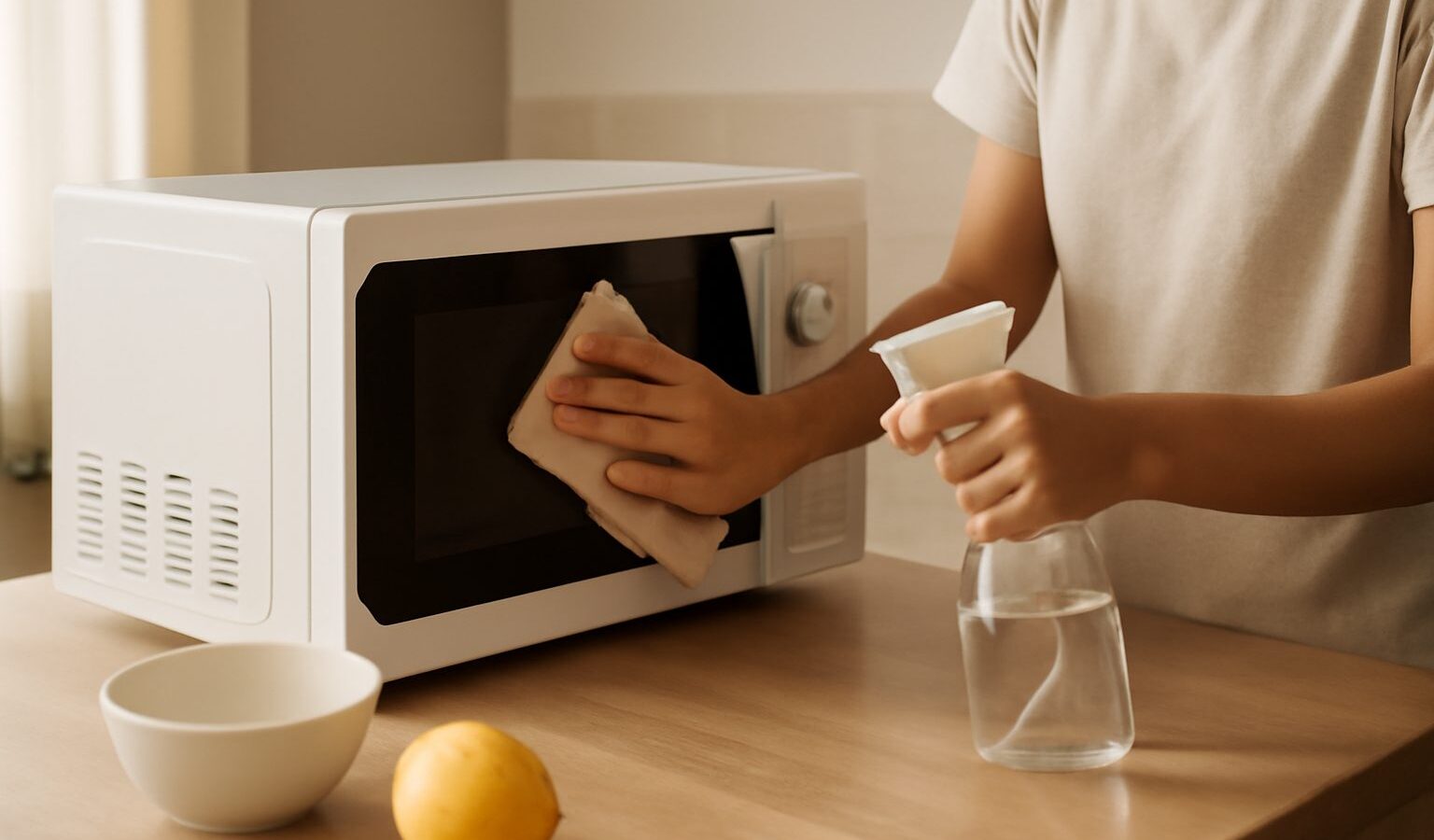 How to Clean Your Microwave