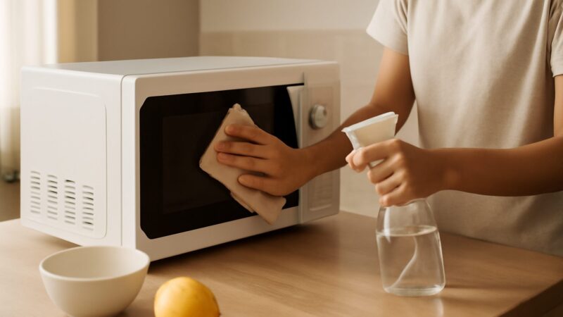How to Clean Your Microwave