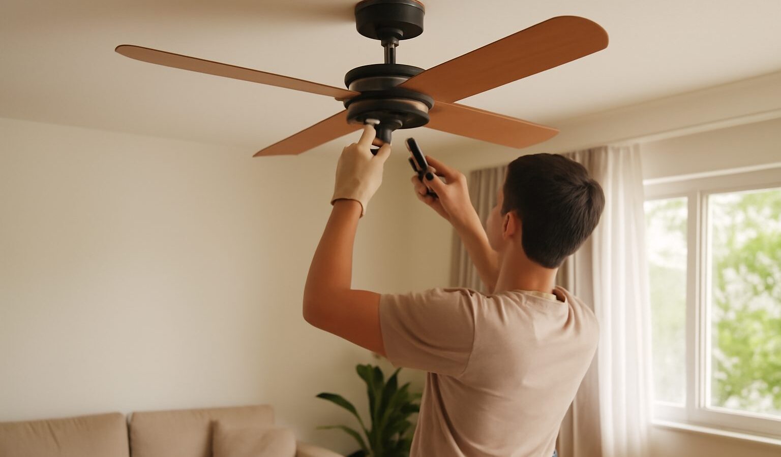 How to Install a Ceiling Fan Safely