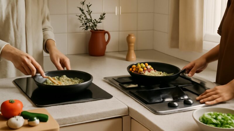 Induction vs Gas Cooktops