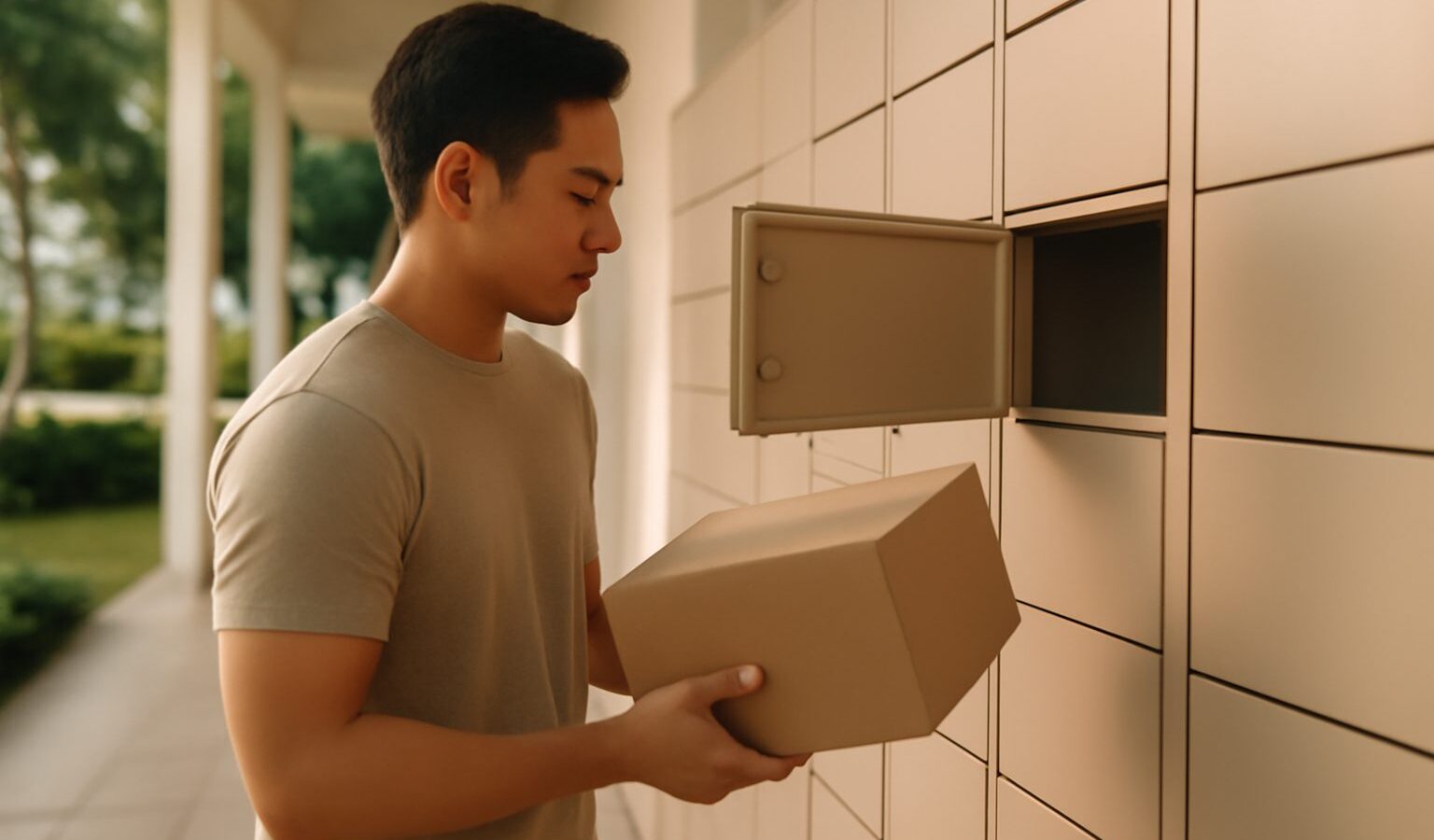 Using Parcel Lockers and Collection Points