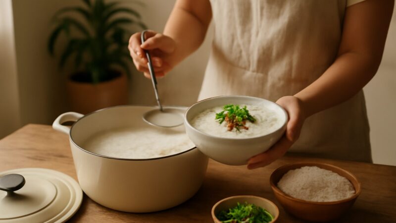 How to Make Congee and Porridge at Home