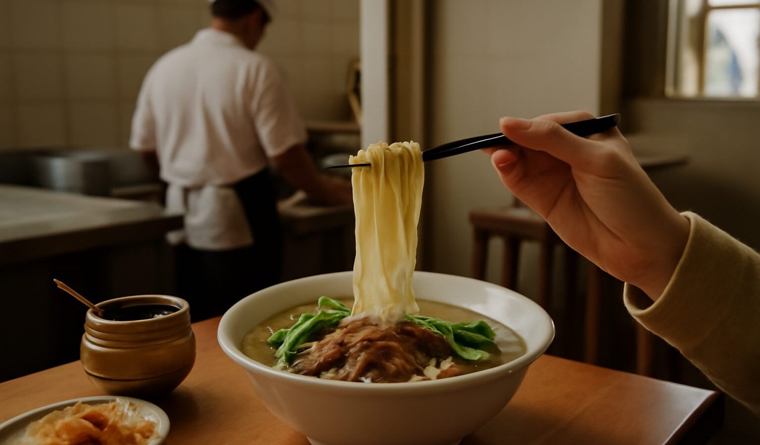 Finding Lanzhou Hand-Pulled Beef Noodles