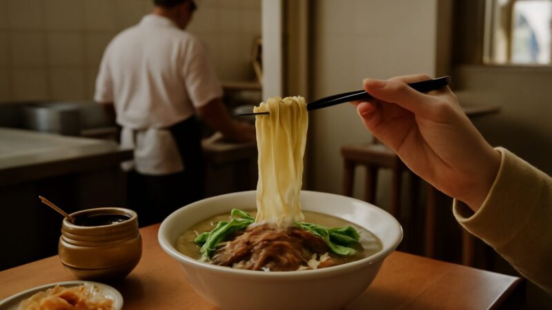 Finding Lanzhou Hand-Pulled Beef Noodles