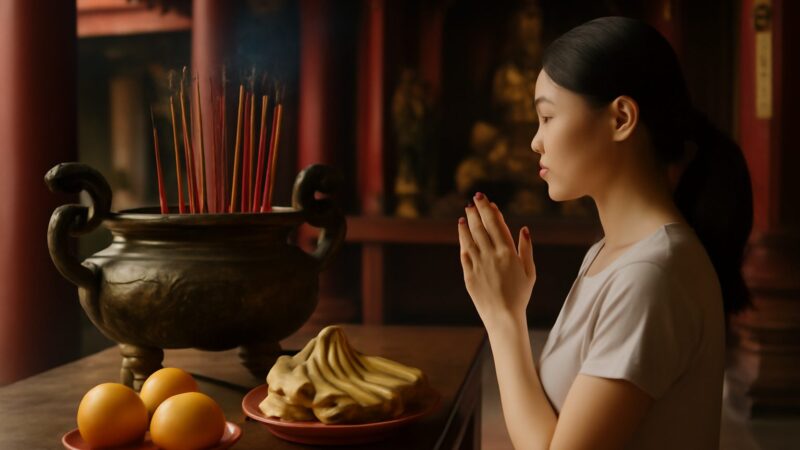 Visiting Chinese Temples and Prayer Etiquette