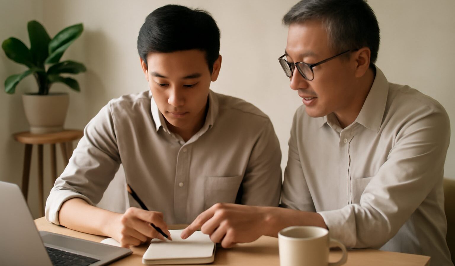 Learning on the Job and Mentorship