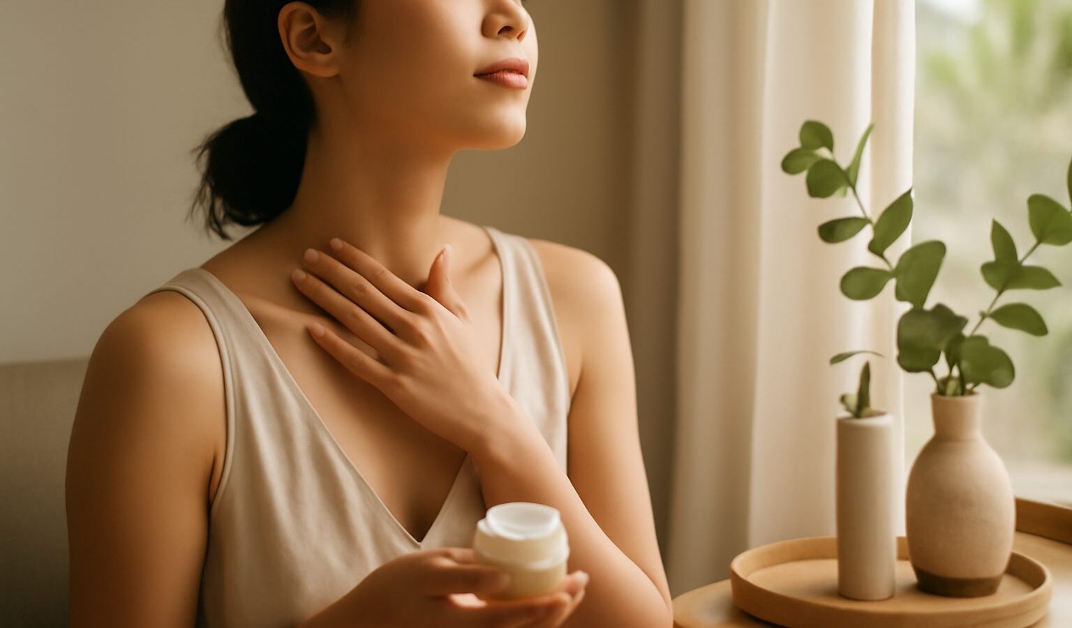 caring for your neck and decolletage singapore