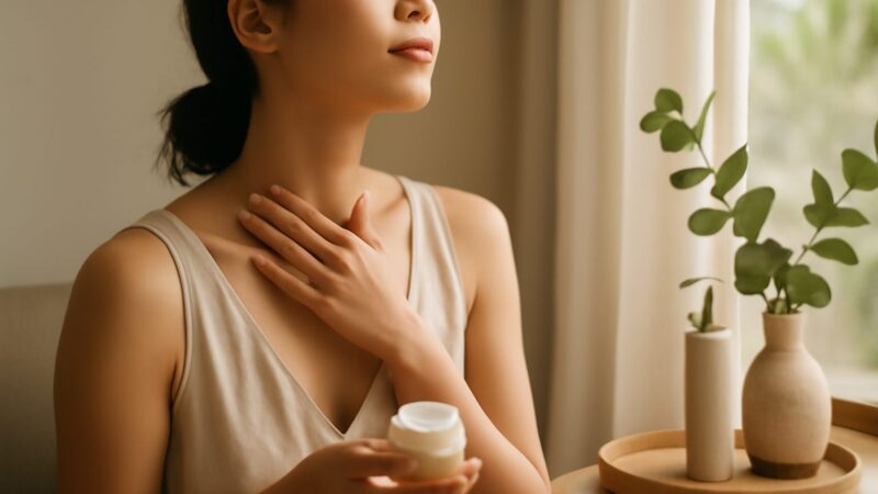 caring for your neck and decolletage singapore