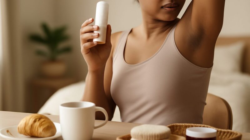 dealing with dark underarms singapore