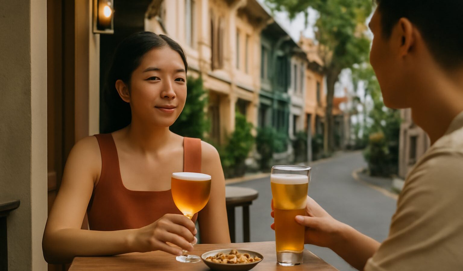 Bar-Hopping Neighbourhoods in Singapore