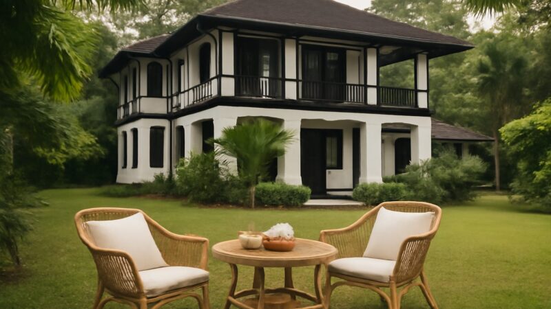 The Black and White Houses of Singapore
