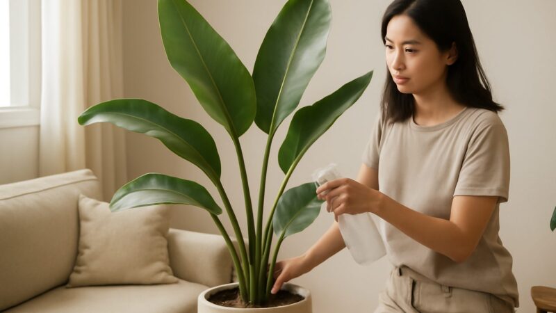 Caring for a Bird of Paradise Plant in Singapore