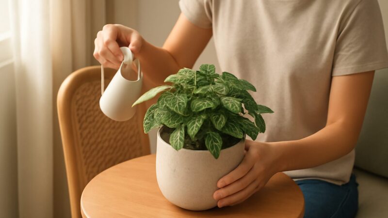 Caring for a Fittonia Nerve Plant