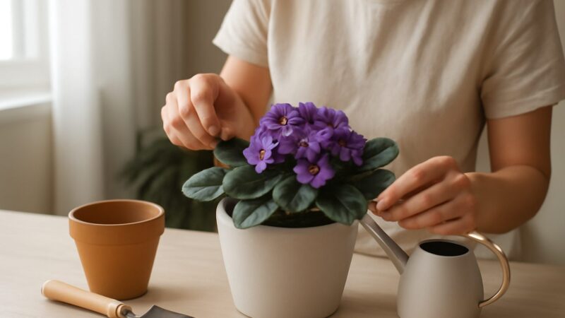 Caring for African Violets