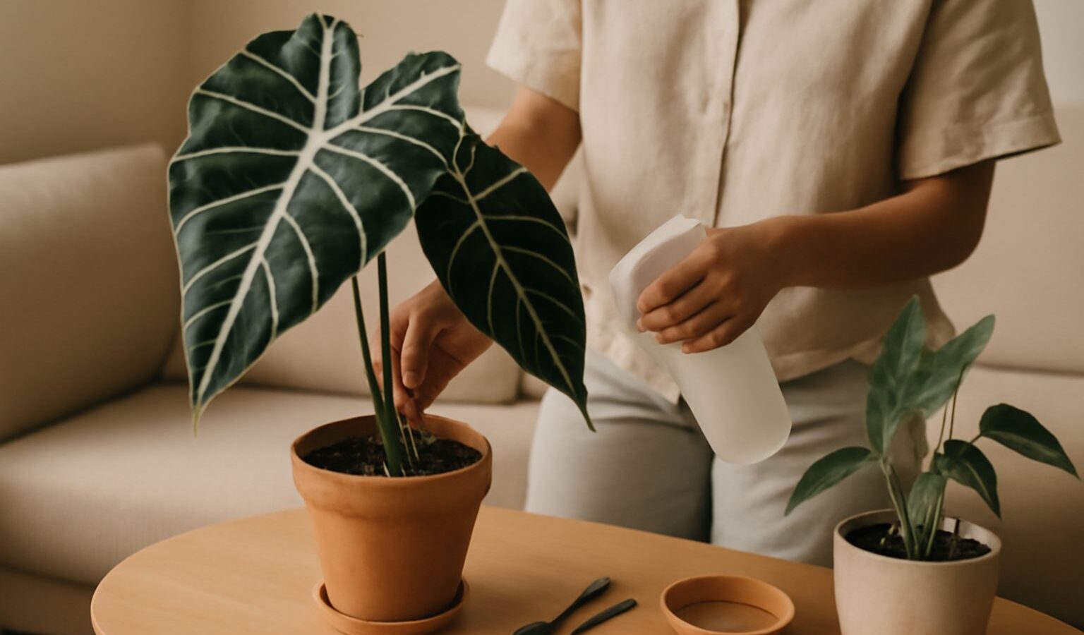 Caring for Alocasia and Aroids