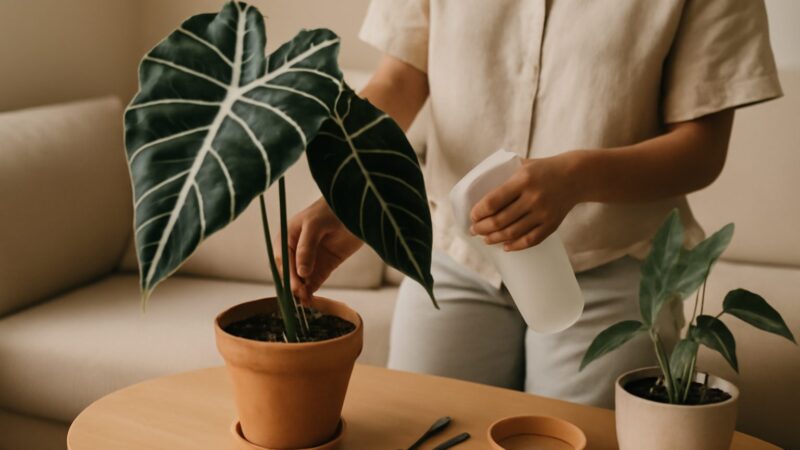 Caring for Alocasia and Aroids