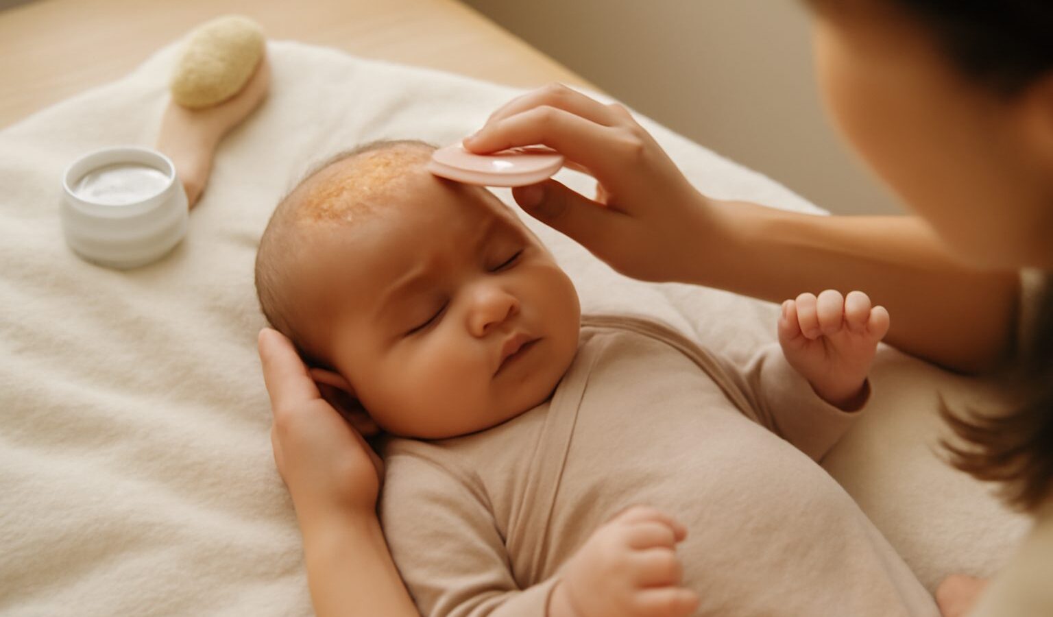 Caring For Cradle Cap And Delicate Baby Skin