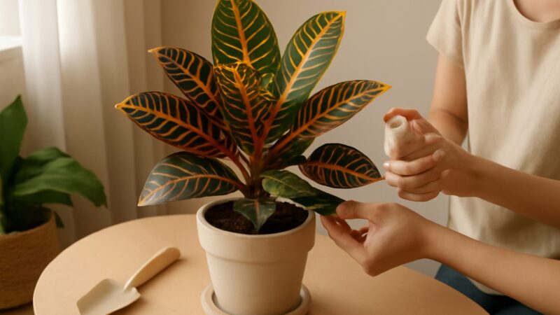 Caring for Croton Plants