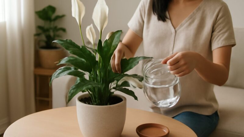 Caring for Peace Lilies