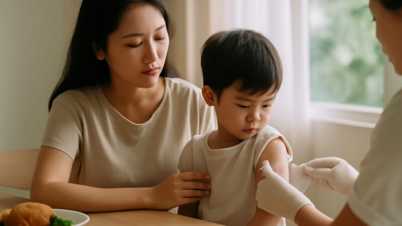 Catching Up Your Child’s Vaccinations After Moving From China