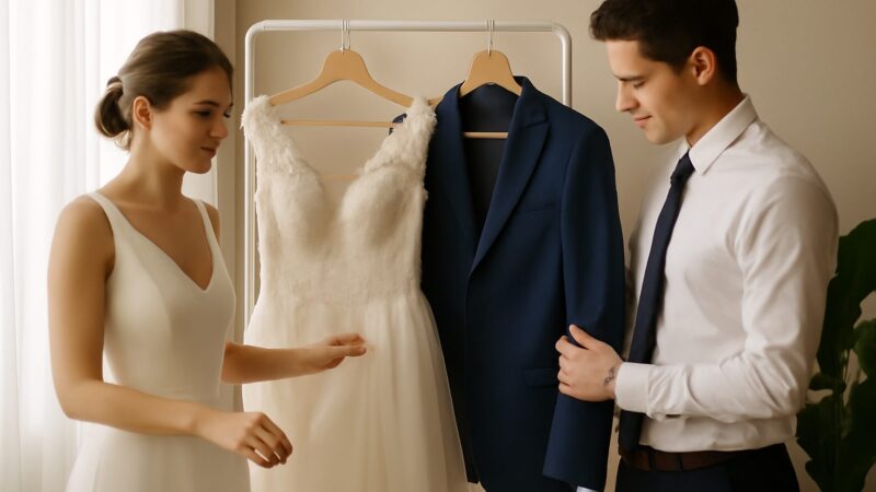 Choosing a Wedding Gown and Suit in Singapore