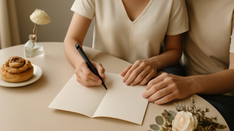 Creating Your Wedding Order of Service