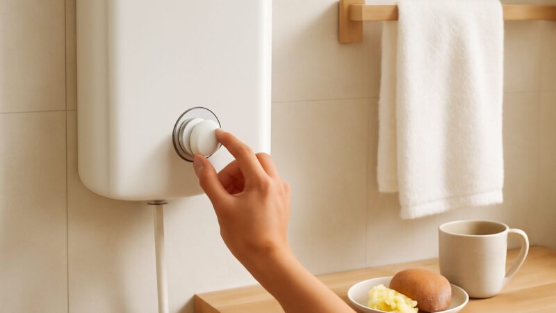 Cutting Your Water Heater Energy Use