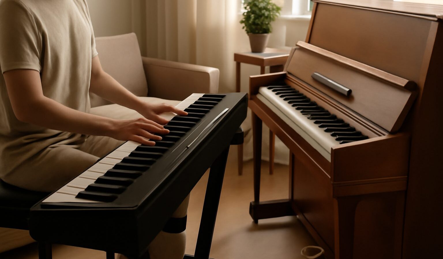 Digital Piano vs Acoustic Piano