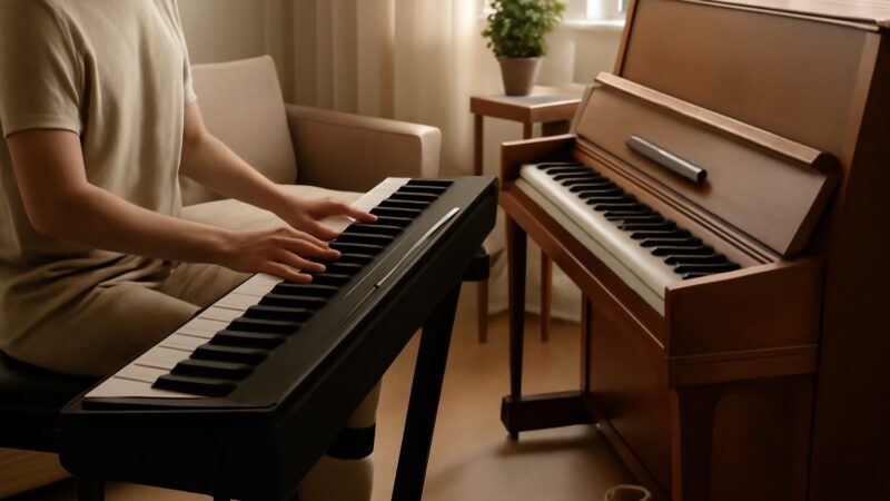 Digital Piano vs Acoustic Piano