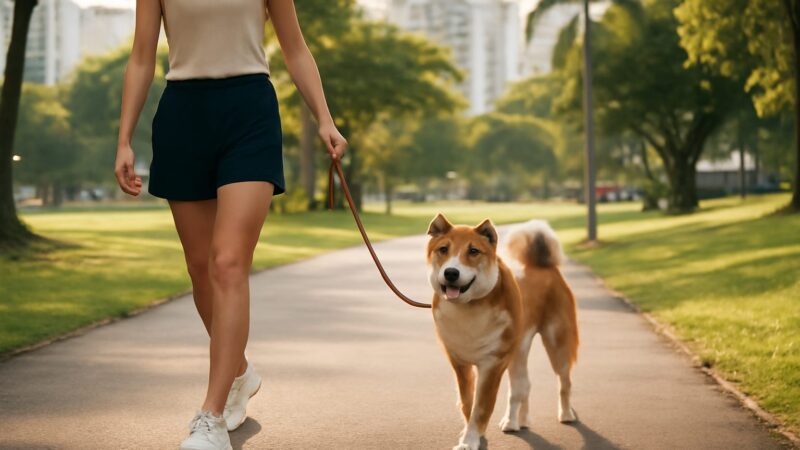 Dog Walking and Exercise in Singapore