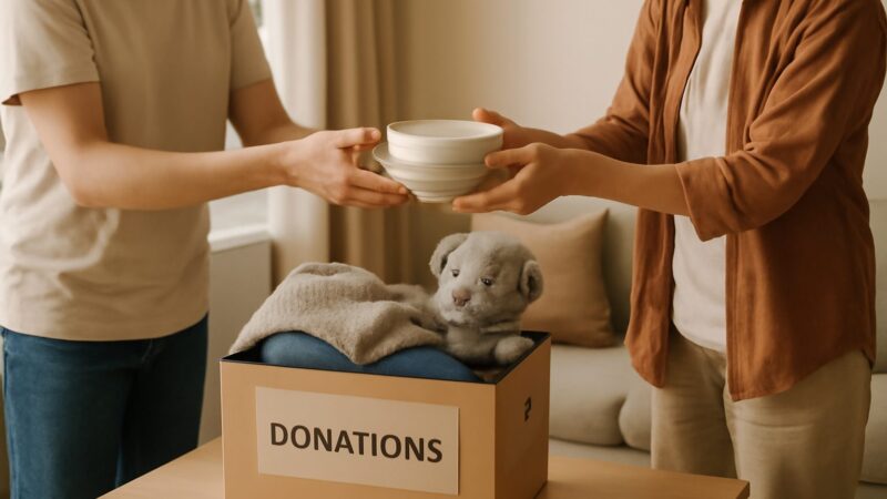 Donating and Giving Away Unwanted Items