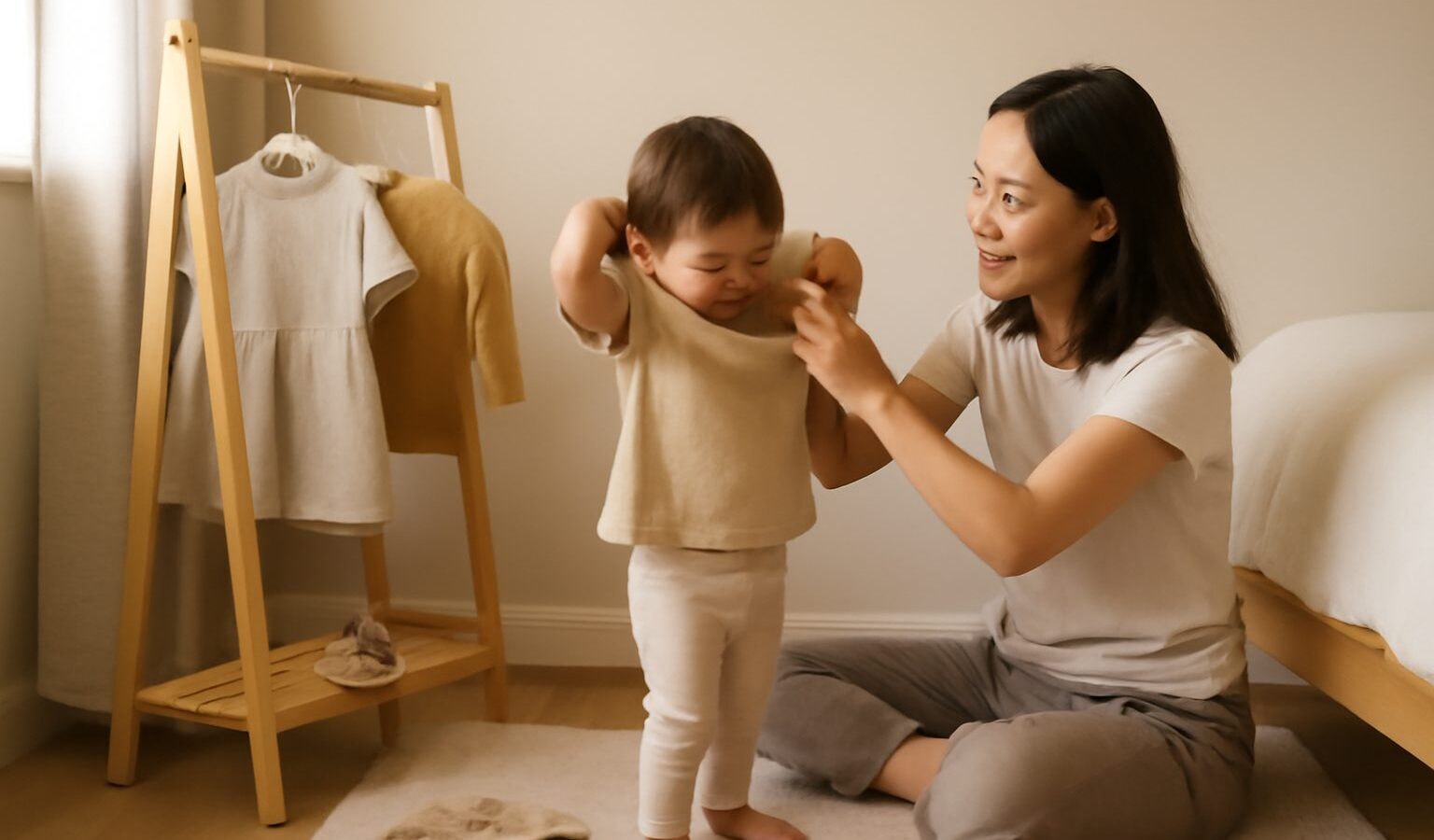 Helping Toddlers Dress Themselves