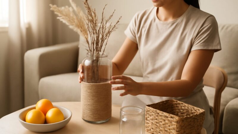 Easy Upcycling Projects for the Home