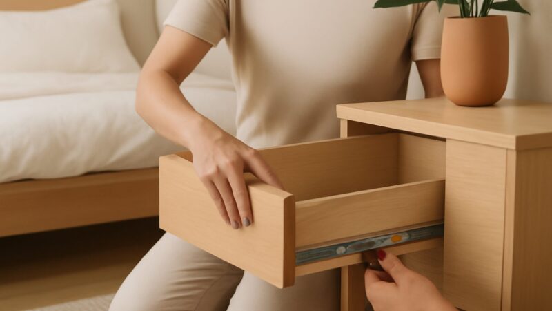 Fixing a Drawer That Won’t Slide