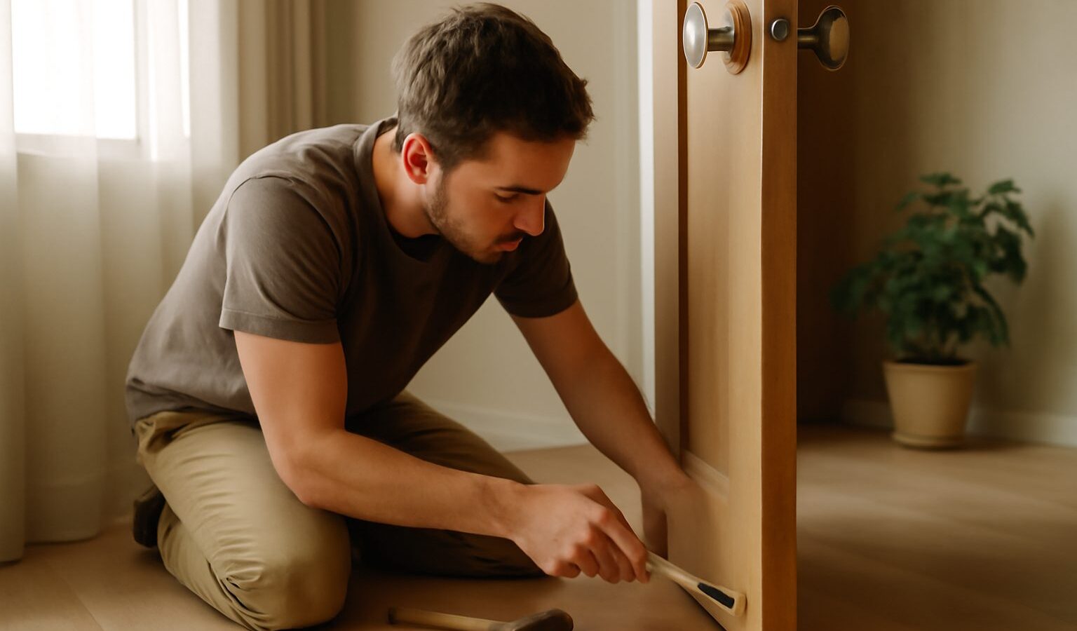 Fixing a Sticking or Jammed Door