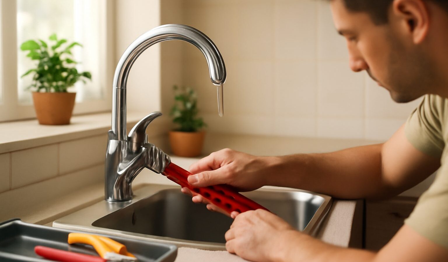 Fixing Leaks and Saving Water at Home