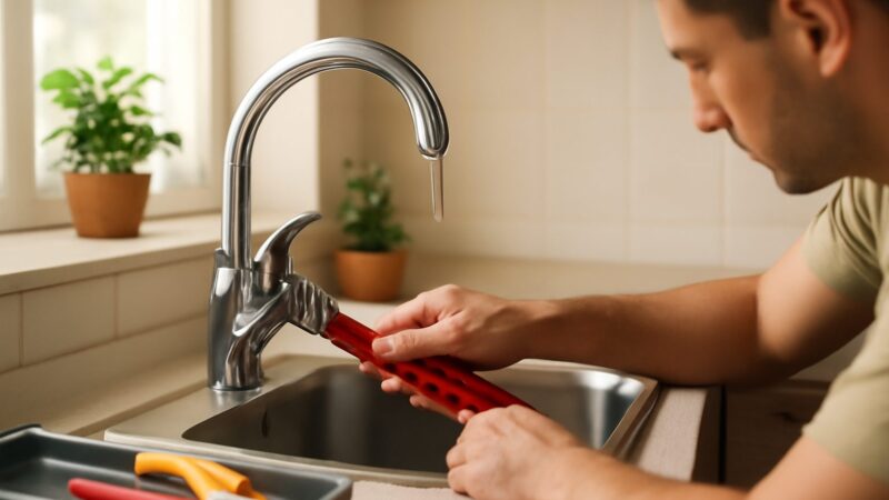 Fixing Leaks and Saving Water at Home