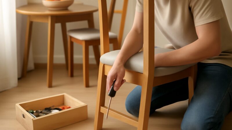 Fixing Wobbly or Broken Furniture