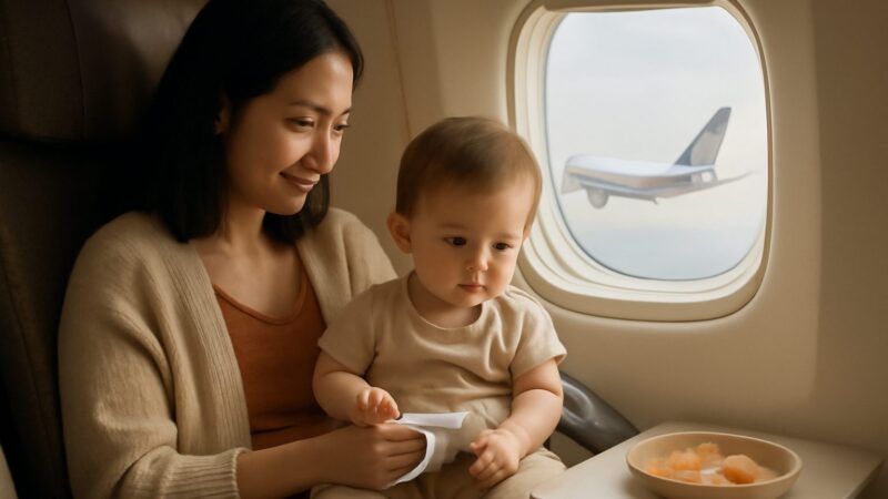 Flying with a Baby or Toddler from Singapore