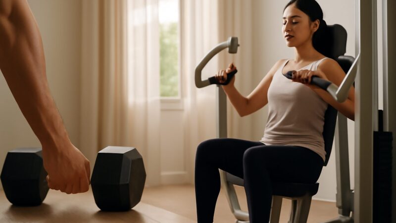 Free Weights vs Machines in Singapore