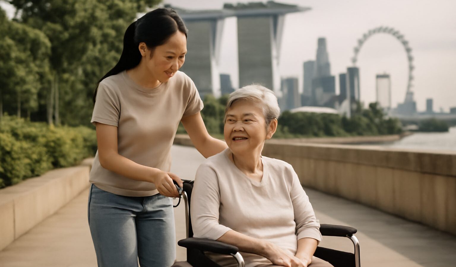 Getting Around Singapore with Elderly Parents