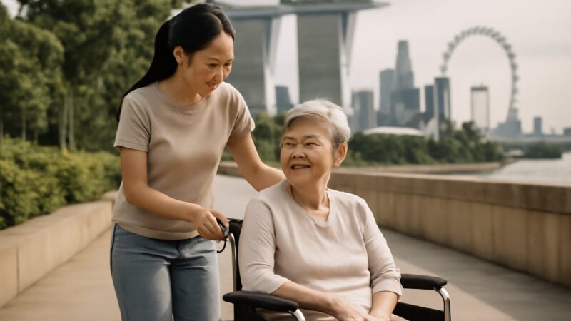 Getting Around Singapore with Elderly Parents