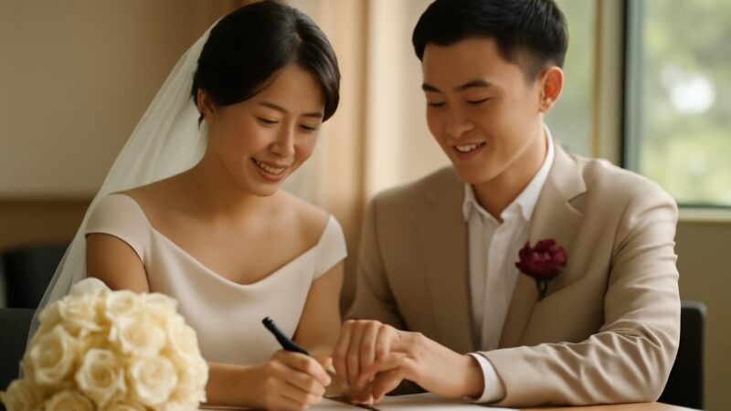 Getting Married at the ROM as a Chinese National